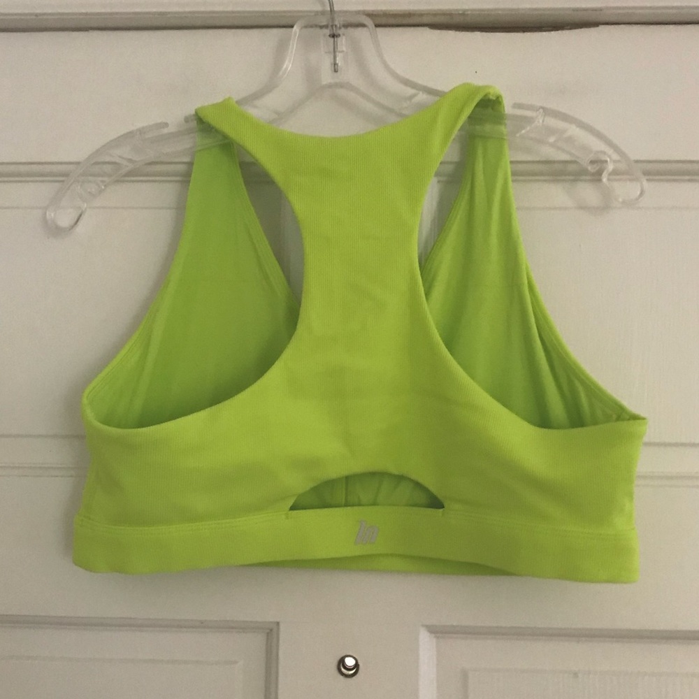 MUSCLE NATION Ribbed Deep V Bra - Picture 3 of 6